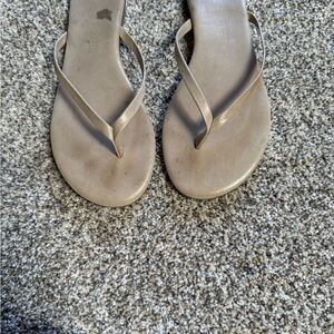 TKEES Women's gold Sandals